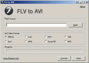 FLV to AVI converter FLV to AVI converter
